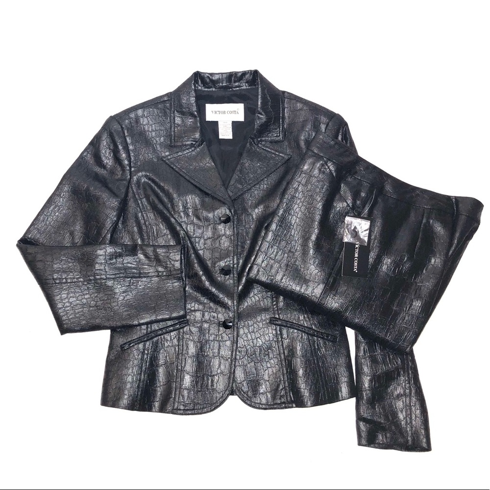 VICTOR COSTA PANTSUIT